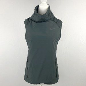 Nike Running Aerolayer grey puff vest Sz S